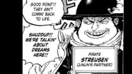 Streusen in the One Piece manga (Image via Shueisha)